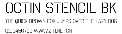 Octin Stencil Bk.ttf