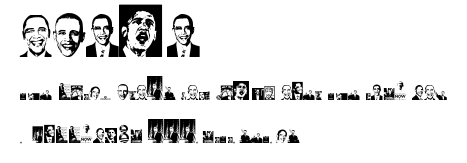 Obama.ttf字體轉換器圖片
