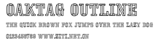 Oaktag Outline.ttf
