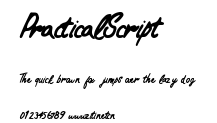 PracticalScript.ttf字體轉換器圖片