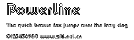 PowerLine.ttf字體轉換器圖片