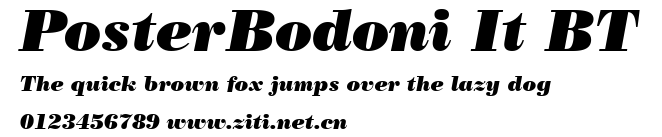 PosterBodoni It BT.ttf