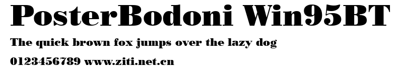 PosterBodoni Win95BT.ttf