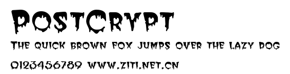 PostCrypt.ttf字體轉換器圖片