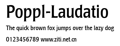 Poppl-Laudatio.ttf