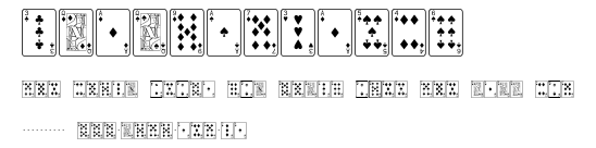PlayingCards.ttf字體轉換器圖片
