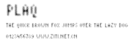 Plaq.otf字體轉換器圖片