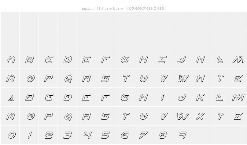 字符映射圖