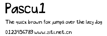 Pascu1.ttf字體轉換器圖片