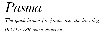 Pasma.ttf字體轉換器圖片