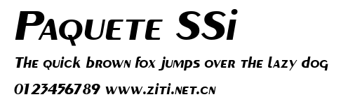 Paquete SSi.ttf字體轉換器圖片