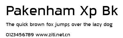 Pakenham Xp Bk.ttf字體轉換器圖片