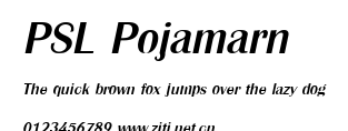 PSL Pojamarn.ttf字體轉換器圖片