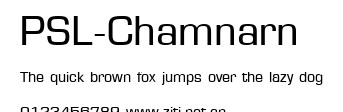 PSL-Chamnarn.ttf字體轉換器圖片