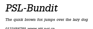 PSL-Bundit.ttf字體轉換器圖片