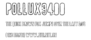 POLLUX9400.ttf字體轉換器圖片
