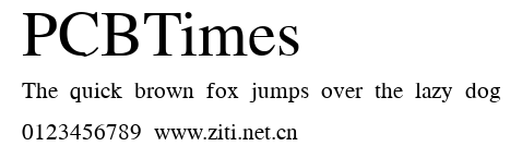 PCBTimes.ttf