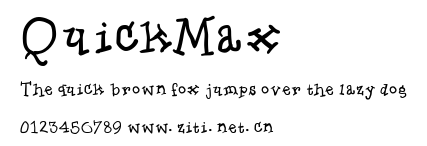 QuickMax.ttf字體轉換器圖片