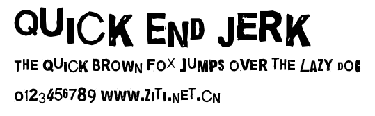 Quick End Jerk.ttf