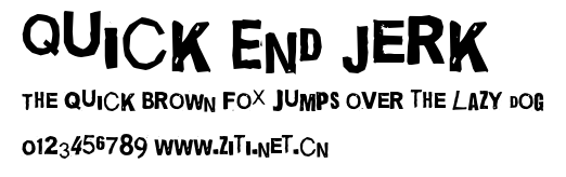 Quick End Jerk.ttf