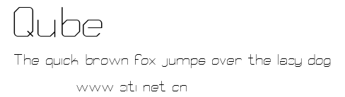 Qube.ttf字體轉換器圖片