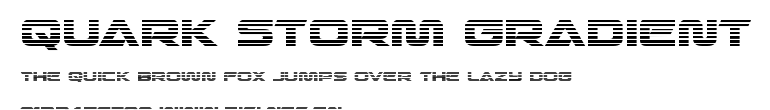 Quark Storm Gradient.ttf字體轉換器圖片