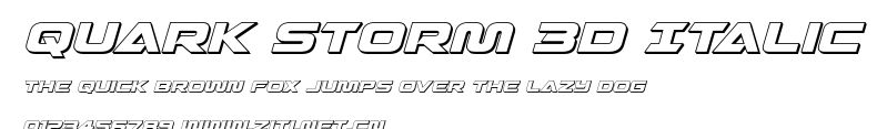 Quark Storm 3D Italic.ttf