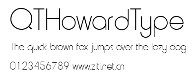 QTHowardType.ttf字體轉換器圖片