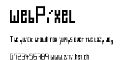 webPixel.ttf字體轉換器圖片