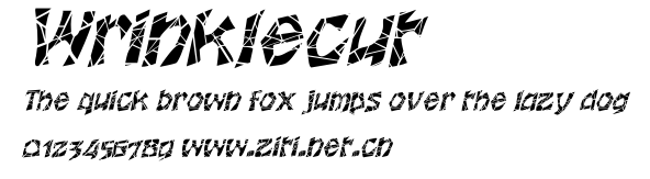 Wrinklecut.ttf
