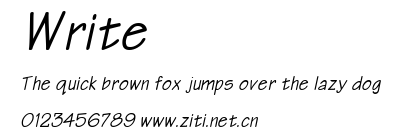 Write.ttf