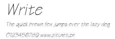 Write.ttf