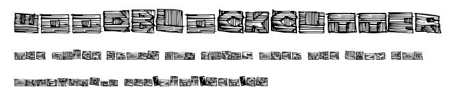 WoodblockCutter.ttf字體轉換器圖片