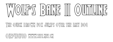 Wolf's Bane II Outline.ttf