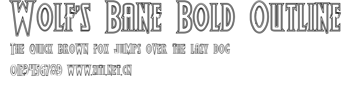 Wolf's Bane Bold Outline.ttf