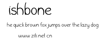 Wishbone.ttf字體轉換器圖片