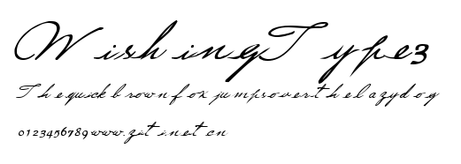 WishingType3.ttf字體轉換器圖片