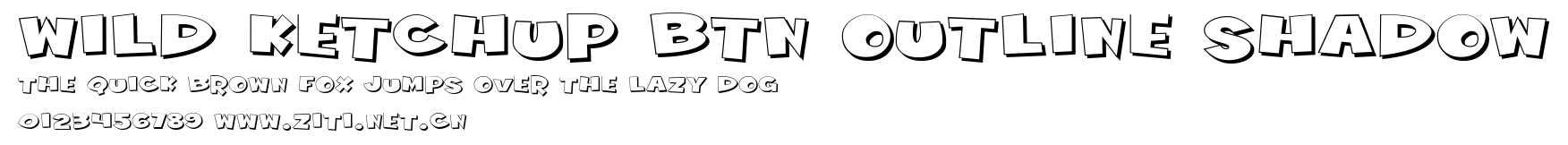 Wild Ketchup BTN Outline Shadow.ttf