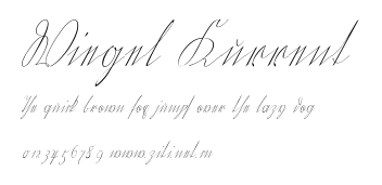 Wiegel Kurrent.ttf字體轉換器圖片