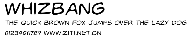 WhizBang.ttf字體轉換器圖片