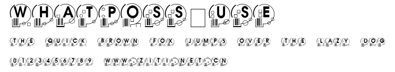 WhatPoss-Use.ttf字體轉換器圖片