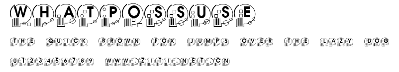 WhatPossUse.ttf字體轉換器圖片