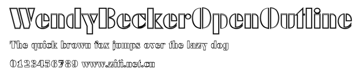 WendyBeckerOpenOutline.ttf