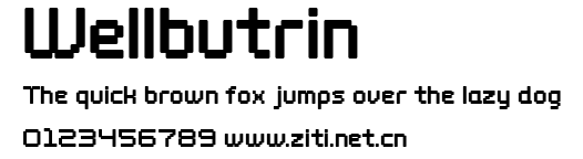 Wellbutrin.ttf字體轉換器圖片