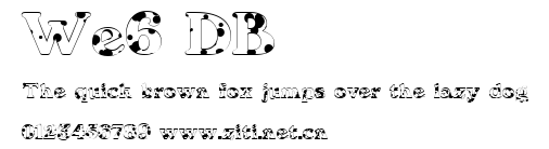 We6 DB.ttf字體轉換器圖片
