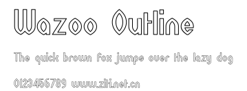 Wazoo Outline.ttf