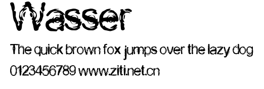 Wasser.ttf字體轉換器圖片