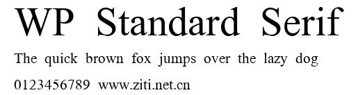 WP Standard Serif.ttf