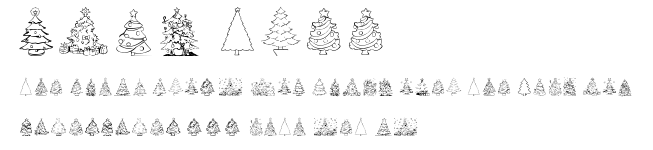 xmas tree.ttf字體轉換器圖片