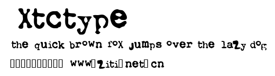 Xtctype.ttf字體轉換器圖片